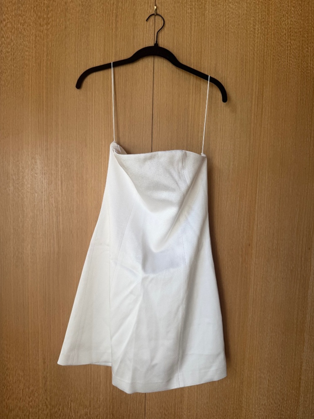Alice + Olivia Matira Strapless Mini White Dress Size 6 New With Tags